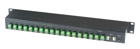 rs485 distribution box|RS485 Distributor 1 Input 16 Output in 1U Rack Mounting Panel .